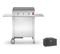 Plancha CHEF 55 Lisse + Chariot Fermé + Housse PLANET