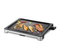 Plancha Dolce Casa DC-PLA-47X37-N Thermostat Ajustable, Grille de Table Antidérapante, Grande Capacité pour 8 Pers. 55 x 41,5 CM