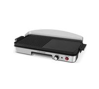 Plancha électrique 1900w 50.5 x 25.5cm noir inox