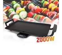 Plancha électrique 2000W - 46x26,5 cm - Triomph ETF1576 G
