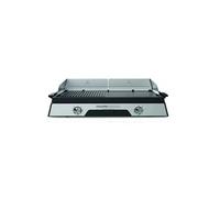 Plancha électrique 2200w plaque inox 52 x 31.5cm Kitchen Chef PLANCHADUO2200 inox G