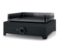 Plancha électrique 2500w plaque fonte émaillée 43.5x42cm noir Forge Adour MODERNE45AN Noir G