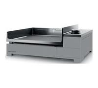 Forge Adour Plancha électrique PREMIUME45ANG 2500 W plaque fonte émaillée 44 x 40,5 inox G