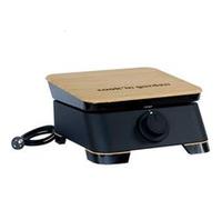Plancha électrique 2500w plaque fonte émaillée Cook'in Garden PE004 noir G