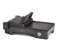 Plancha électrique 3 en 1 - ARIETE 1916 - 2400 W - Plaque 60 x 25 cm - Noir