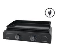 Plancha éléctrique à poser - CAMPINGAZ ELECTRIC 2 XD - 3500W - Fonte émaillée - 2 témoins de chauffe LED