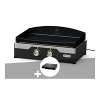 Plancha électrique allure 260 duo 60 x 40 cm + couvercle - le marquier