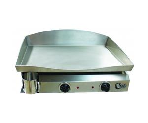 Plancha électrique ELECTICA 2 résistances - Plaque INOX, caisson Epoxy - PL6