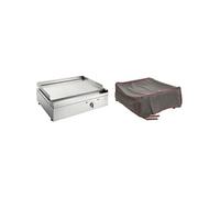 - Plancha électrique en inox Chef 55 cm Avec housse