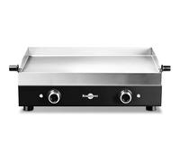 Plancha électrique Krampouz Série Noire Double PFSR2AA-KR 3200 W Inox et Noir