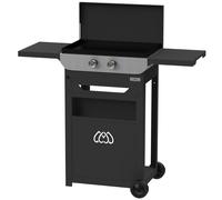 Plancha électrique Le Marquier Original 260 Duo + Chariot et couvercle sur charnières