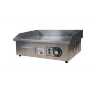 Plancha électrique lisse Surface chromé - 3000 W