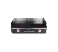 Plancha électrique MEDION MD12027 double zone 2400 W 2 plaques amovibles noir