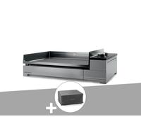 Plancha électrique Premium 60 inox avec housse - FORGE ADOUR