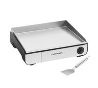 Plancha électrique Pro 50 noire et spatule en inox Lagrange