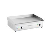 Plancha électrique professionnelle - 727 x 420 mm - Royal Catering - Surface Lisse - 2 x 2,200 W