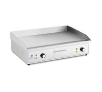 Plancha electrique professionnelle 727 x 420 mm Surface Lisse 4,400 wattss