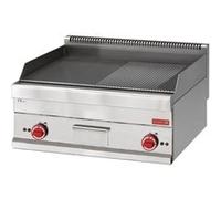 Plancha Electrique Professionnelle Demie Lisse Demie Rainurée 9 kW