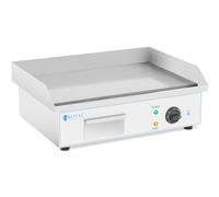 Plancha Électrique Professionnelle Plaque De Cuisson Lisse En Fer 55x35x1cm 3kW