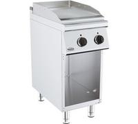 Plancha Electrique Professionnelle Rainurée Profondeur 700 Combisteel 1 G