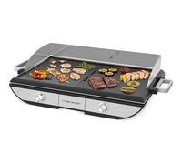 Plancha électrique RIVIERA ET BAR QPL 650 noir gris à poser, 50x30 cm