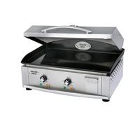 Plancha électrique - ROLLER GRILL - PCE 6000 - Acier émaillé - Récupérateur des jus / graisses - Métal