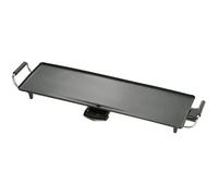 Plancha électrique SILVER STYLE - 1800W - 70x23.5cm - Thermostat ajustable - Revêtement anti-adhésif