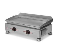 Plancha électrique Silvia IIG Inox - BRASERO - Plaque inox 67 x 34 cm - 2800 W - Jusqu'à 10 convives