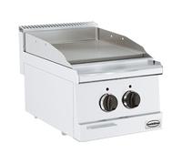 Plancha Electrique Triphasée Rainurée Gamme 600 Combisteel