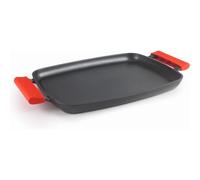 Plancha fer-grill en aluminium lisse Lacor Noir 47 cm