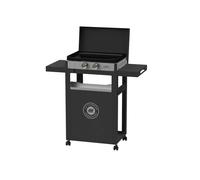 Plancha Française gaz 250 Duo Edition sur chariot - Le Marquier