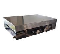 Plancha gaz à poser FINESTA 2 Brûleurs (61 cm) avec capot COOK IN GARDEN
