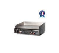 Plancha gaz 2 feux Baila tout inox