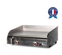Plancha gaz 2 feux Baila tout inox inox G