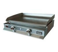 Plancha Gaz 2 Feux IBANEZ Plaque Inox Plancha Tonio Blanc G