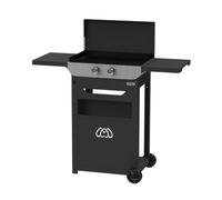 Plancha gaz 260, Chariot + couvercle, PLOG260D