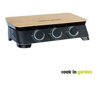 Plancha gaz 2B - COOK'IN GARDEN - DUNE 70 - 3 brûleurs