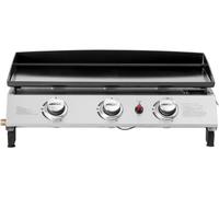 Habitat et Jardin Plancha gaz 3 brûleurs Jolly - 7,5 KW - Gris