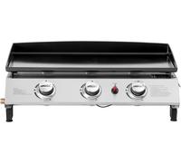Plancha gaz 3 brûleurs Jolly - 7,5 KW - Gris