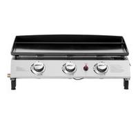 Plancha gaz 3 brûleurs Jolly - 7,5 KW - Gris