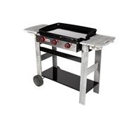 Somagic Barbecues Plancha gaz San Sebastian 3 brûleurs 61 x 38,5 cm 8 kW