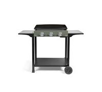 Plancha gaz 7500w plaque acier émaillé 62x34,5cm DOC326