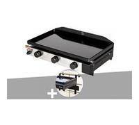 Plancha gaz à poser 3 brûleurs Solia 300 - Somagic + Support balcon