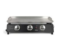 Plancha gaz en acier inoxydable Livoo DOC249 7500 W Noir et gris Noir et gris G