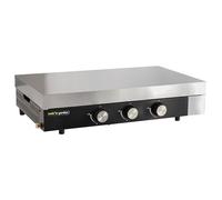 Plancha gaz en fonte finesta - 3 brûleurs