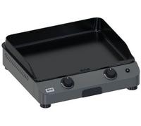 Plancha gaz ENO Fusion 60 Grise 2 brûleurs à poser, 57x39 cm