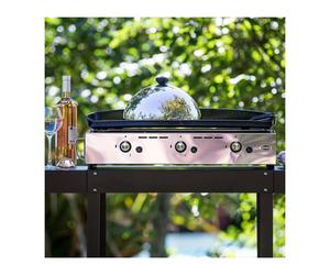 Plancha Gaz Fonte Châssis inox Initial ENO 65