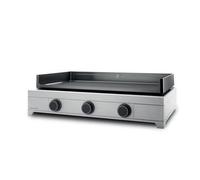Plancha gaz Forge Adour Modern 75 I 6000 W Noir et Argent