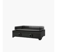 Plancha gaz Forge Adour Modern G60 acier noir 2 brûleurs 60 x 40 Forge Adour