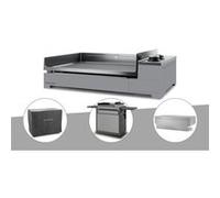 Plancha gaz Forge Adour Premium 60 acier avec couvercle chariot et housse